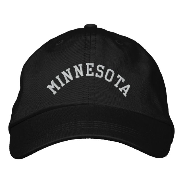 Boné Embroborado pelo Estado de Minnesota (Frente)
