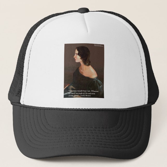 Boné Emily Bronte "Almas Mesmo" Ama Dons & Cartões (Frente)