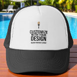 Boné Empresa personalizada de Promocional de Vazio pers<br><div class="desc">Promova sua marca com estilo com este Trucker Hat da Empresa de Promocionais Personalizáveis. Projetado para conforto e visibilidade, este chapéu clássico apresenta uma malha traseira para respirabilidade e um painel frontal estruturado perfeito para adicionar seu logotipo, slogan ou nome da empresa. Ideal para presentes, uniformes de equipe, shows comerciais...</div>