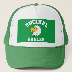 Boné Encinal Eagles Green Trucker Hat