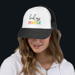 Boné Enfermeira Badass<br><div class="desc">Um design brilhante e na moda para todas as enfermeiras e prestadores de cuidados!</div>