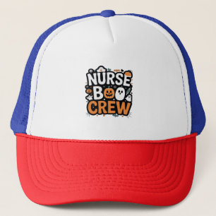 Boné Enfermeira Boo Crew Halloween Healthcare Hero Spoo