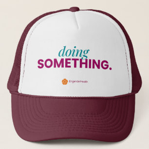 Boné EngenderHealth Hat "Fazendo Algo"
