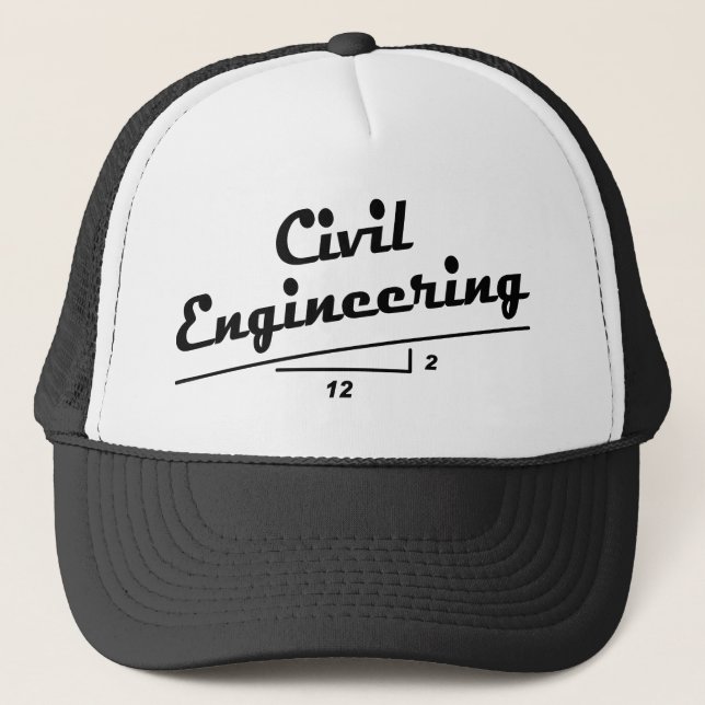Boné Engenheiro Civil Inclinação (Frente)