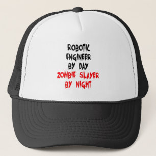 Boné Engenheiro Robótico Zombie Slayer