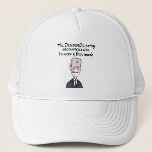 Boné Engraçado anti Joe Biden vestindo Mask Politics