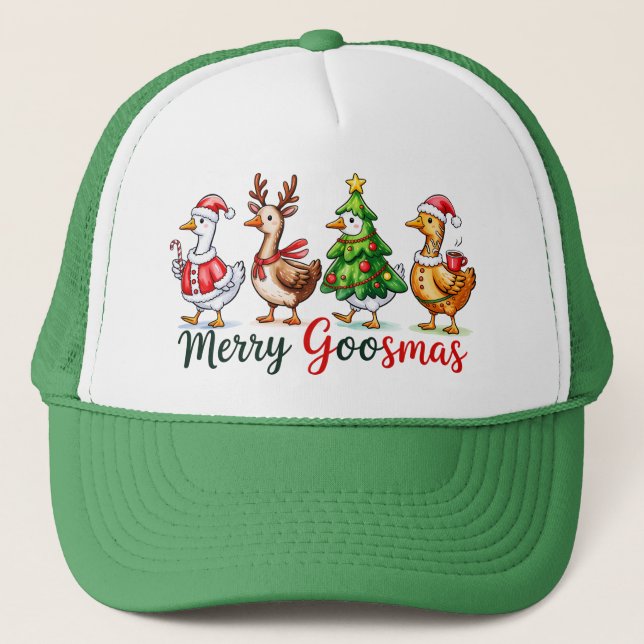 Boné Engraçado Bobo de Natal (Frente)