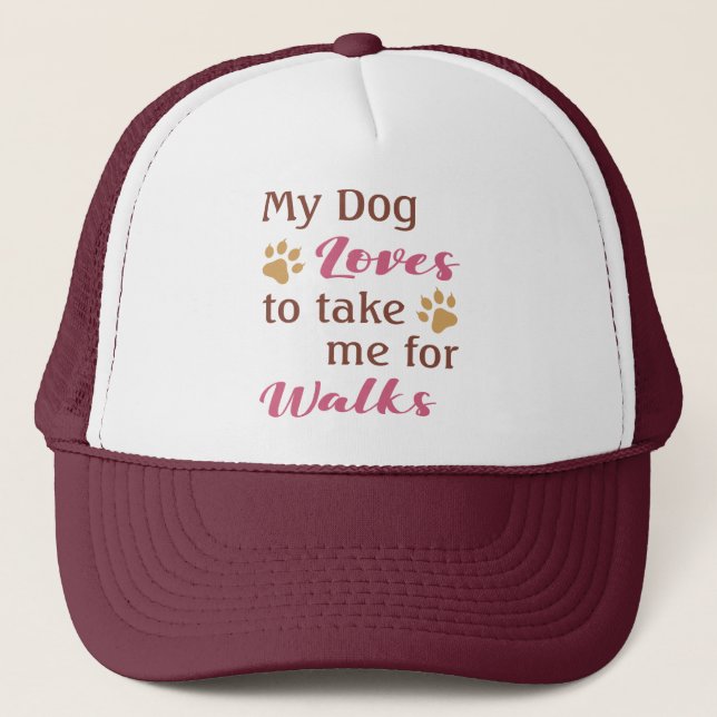 Boné Engraçado Cachorro Lover (Frente)