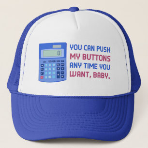 Boné Engraçado Calculadora De Nerd De Matemática Empu