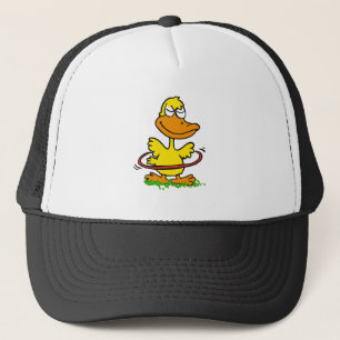 Boné Engraçado de pato  Escolher cor de fundo