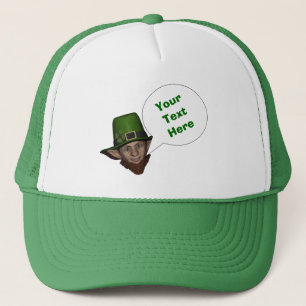 Boné Engraçado duende irlandês
