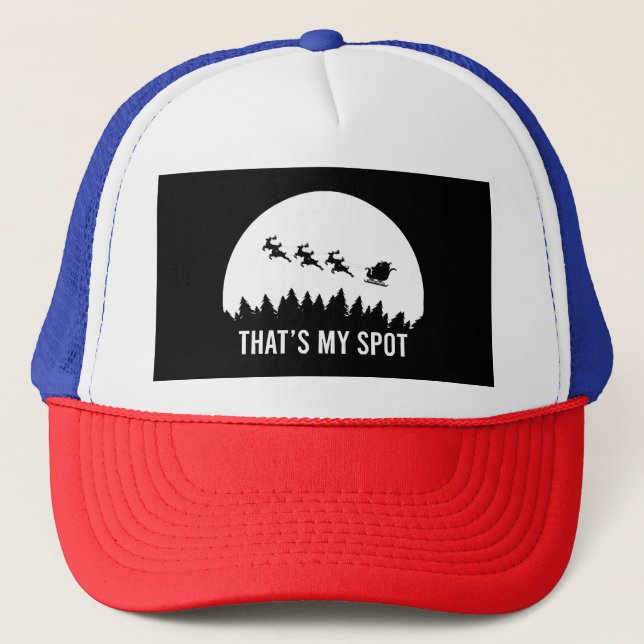 Boné Engraçado, é minha sessão de Natal, Papais noeis e (Frente)