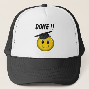 Boné Engraçado Emoji "Done" Hat