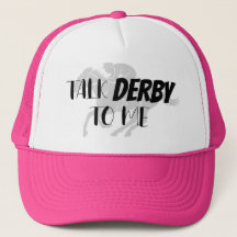Engraçado Fala Derby para Mim Trucker Hat