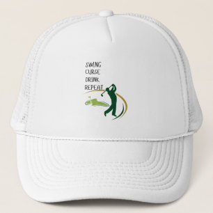Boné Engraçado Golfer Hat Gift Para Os Golf Lovers