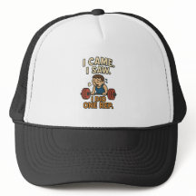 Engraçado Gym Cote Trucker Hat