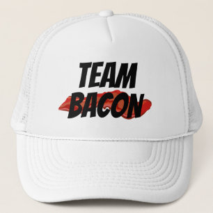 Boné Engraçado Novelty Baseball estilo TEAM BACON