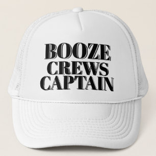 Boné Engraçado Novelty Beball Gift BOOZE TRWS CAPTAIN
