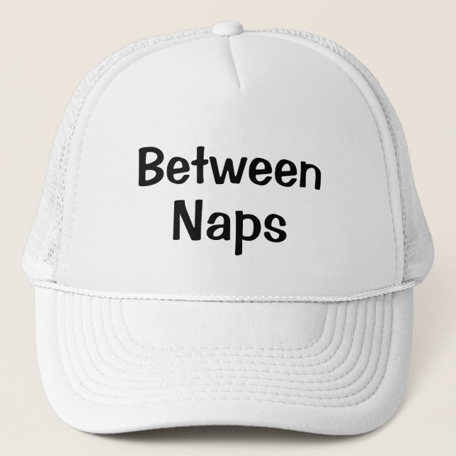 Boné Engraçado Novelty Fashion ENTRE NAPS (Frente)