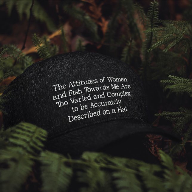 Boné Engraçado pescando chapéu para ele Dia de os pais  (Criador carregado)