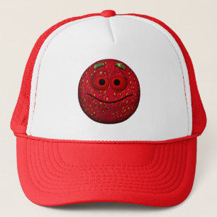 Boné Engraçado Strawberry