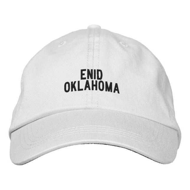 Boné Enid Oklahoma Hat (Frente)