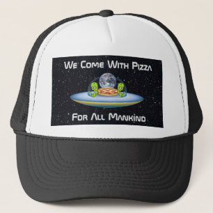 Boné Entrega de Pizza UFO Personalizável