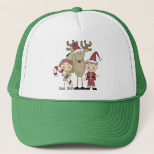 Boné Entrevistas com Reindeer e Elves