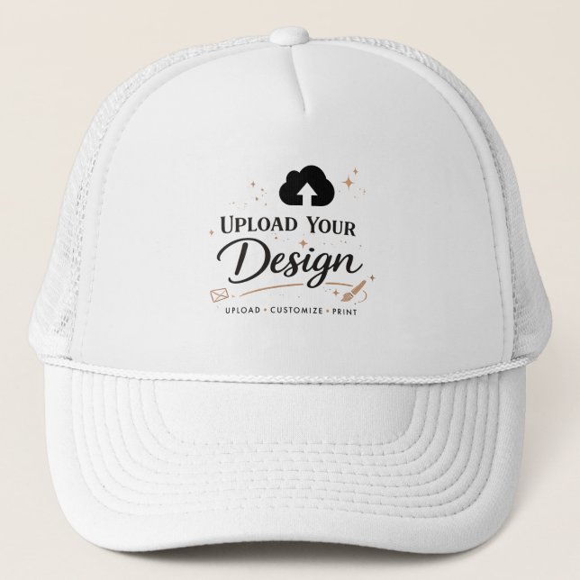 Boné Envie Seu Design Personalizado  (Frente)