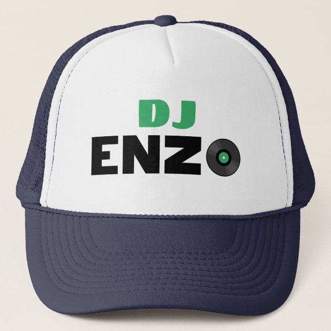 Boné Enzo DJ Trucker Hat (Frente)