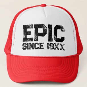 Boné EPIC desde 19XX, chapéu engraçado de caminhoneiro