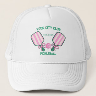 Boné Equipa do Clube de Pickleball Presente Personaliza