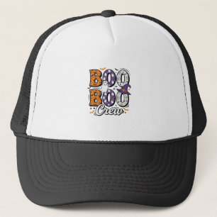 Boné Equipe Boo Enfermeira Design de Camisa Vintage de