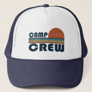 Boné Equipe de acampamento engraçado