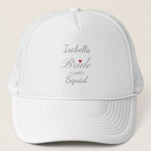 Boné Equipe de Noiva Personalizada, Conjunto de Despedi