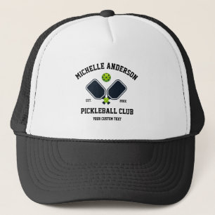 Boné Equipe do Clube Pickleball - Paddles e Ball Person
