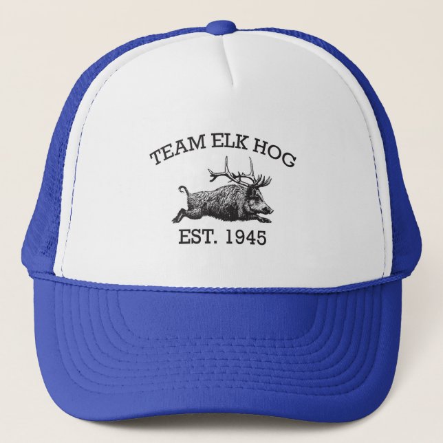 BONÉ EQUIPE ELK-HOG (LCOG) 1945 (Frente)