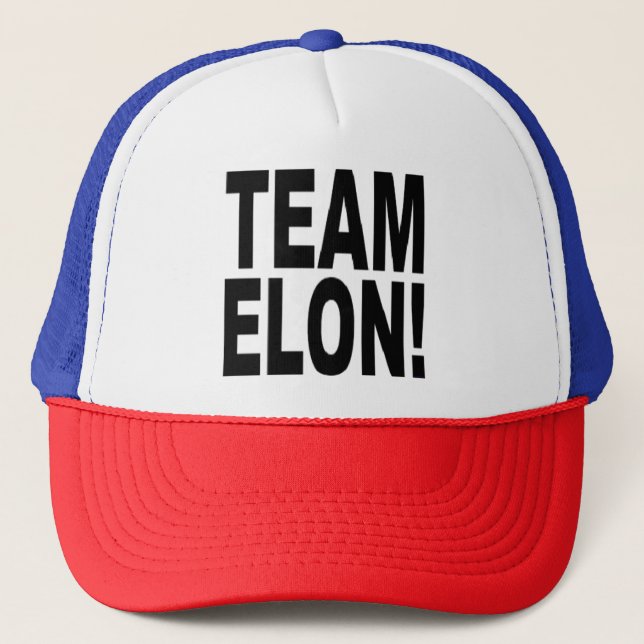 BONÉ EQUIPE ELON! (Frente)