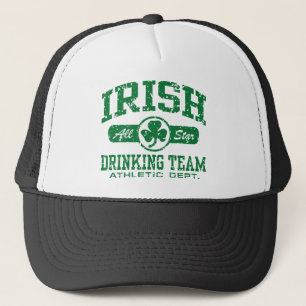 Boné Equipe irlandesa do bebendo