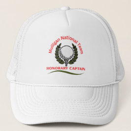 Boné "Equipe Nacional Mulligan, Capitão Honorário" Golf