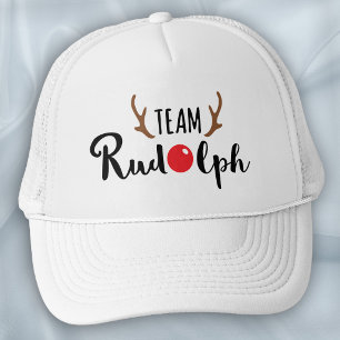 Boné Equipe Rudolph - Logotipo da Equipe de Natal