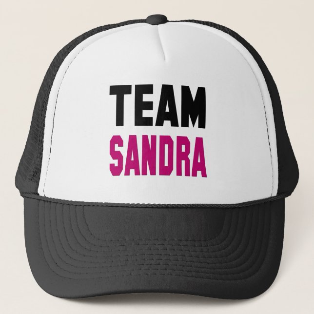 Boné Equipe Sandra T-shirts e Swag (Frente)