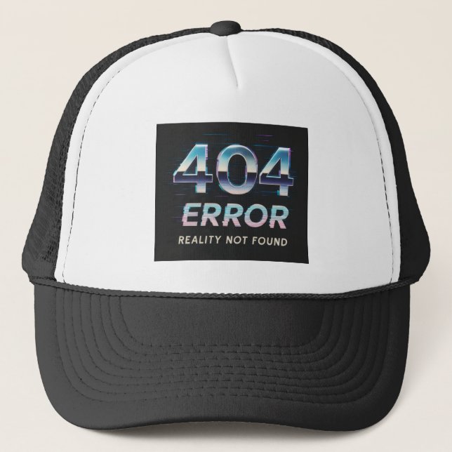 Boné Erro 404 (Frente)