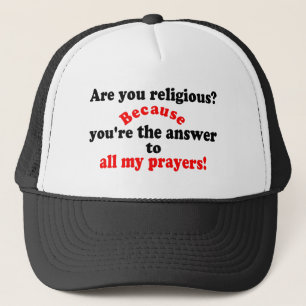 Boné 😁 ✔ és religioso? Porque... Engraçada linha de co