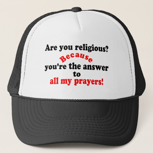 Boné 😁 ✔ és religioso? Porque... Engraçada linha de co (Frente)
