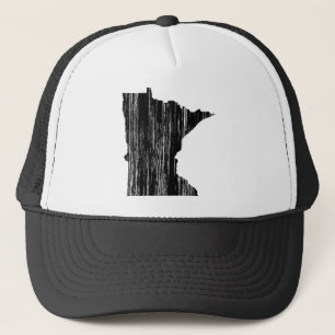 Boné Esboço afligido do estado de Minnesota