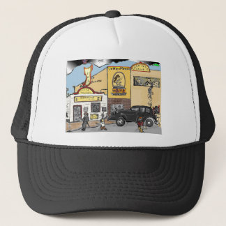 Boné Esboço dos desenhos animados da taberna de Texas