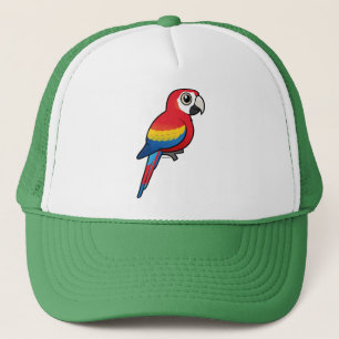 Boné Escarlate do Macaw