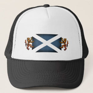 Boné Escocesa Lion & Scottish flag, Escócia / moda