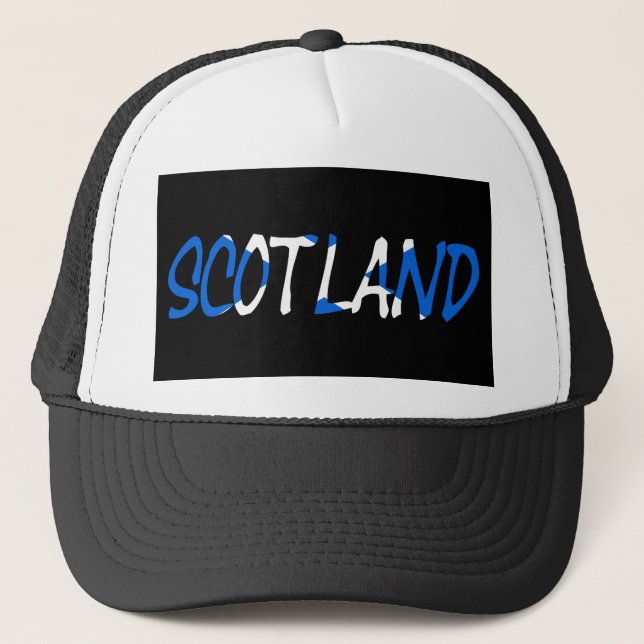 Boné Escócia sobreposta à Scottish Flag hatn (Frente)